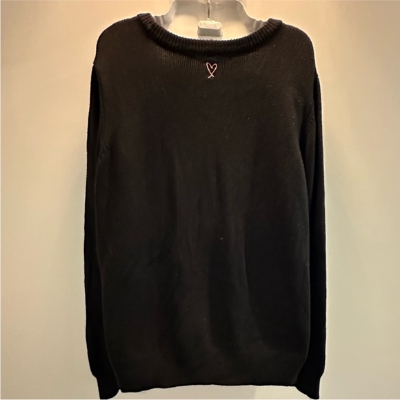 Victoria's Secret Black Knit Top sweater - Picture 4 of 5